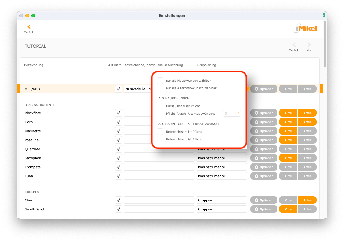 imikel_unterricht_einstellungen_onlineanmeldung_instrumente_optionen