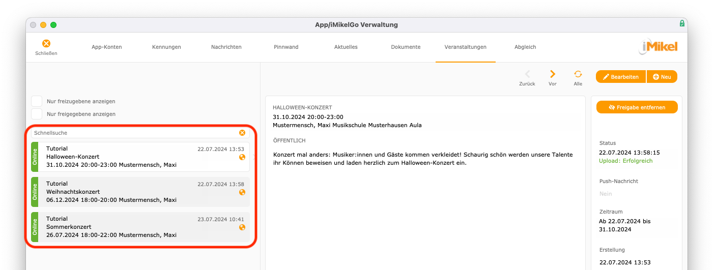 imikel_appverwaltung_veranstaltungen_uebersicht_schnellsuche