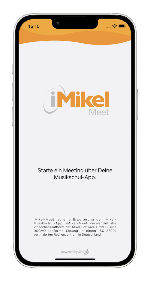iMikelMeet Startbildschirm