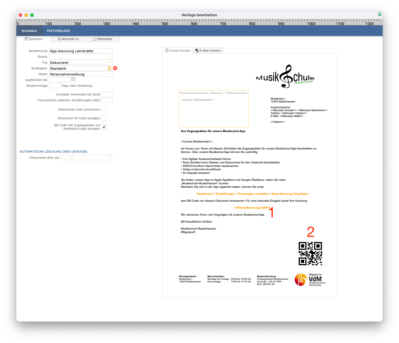 imikel_korrespondenzen_vorlagen_personal_vorlage_kennung_platzhalter_code