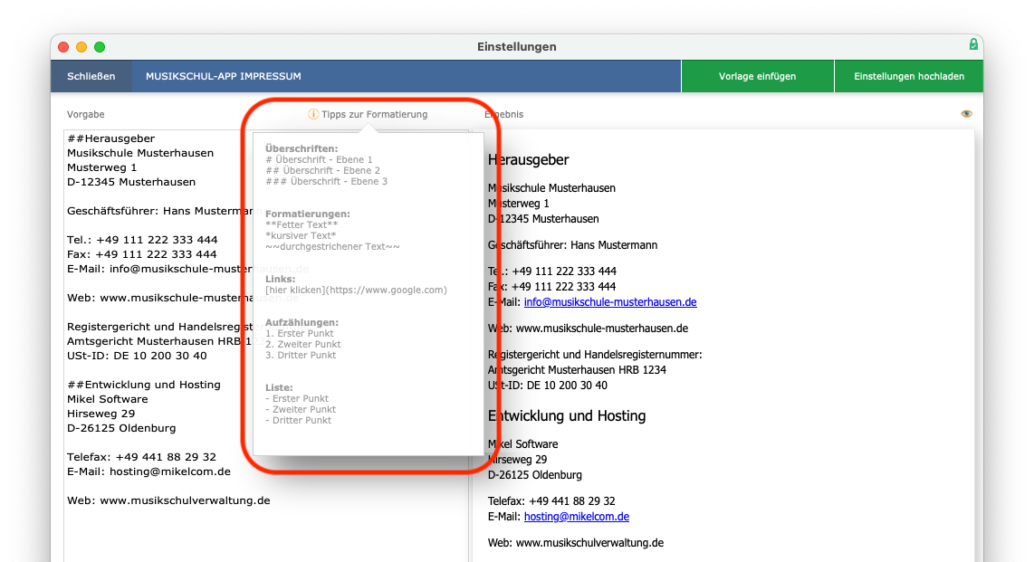 imikel_einstellungen_app_text_formatierung