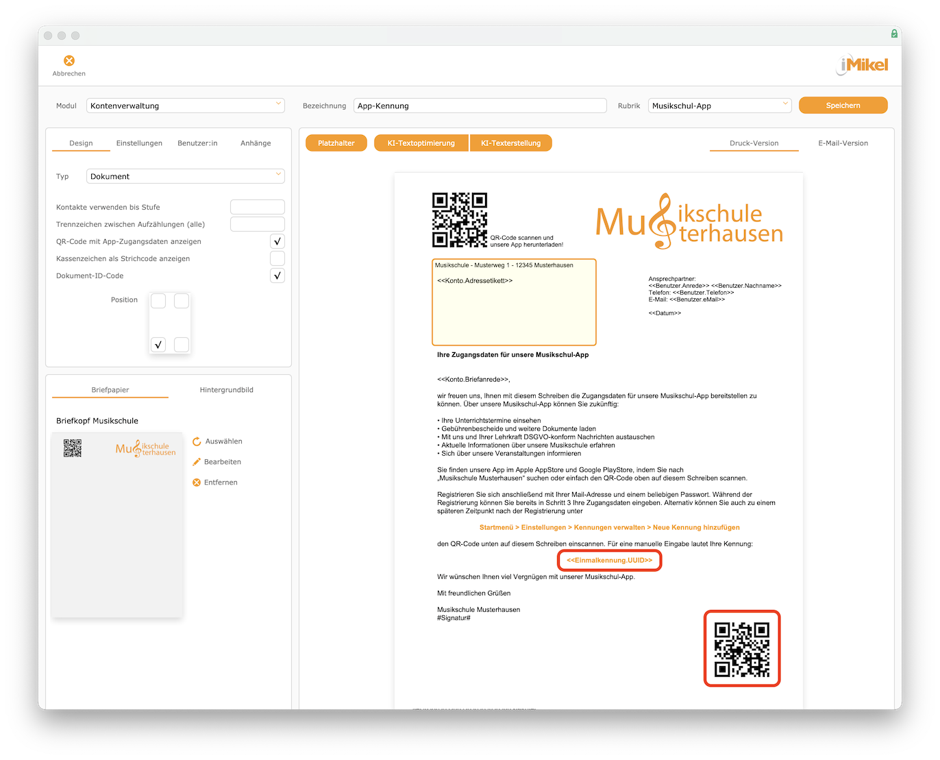 imikel_korrespondenzen_vorlagen_vorlage_kennung_code