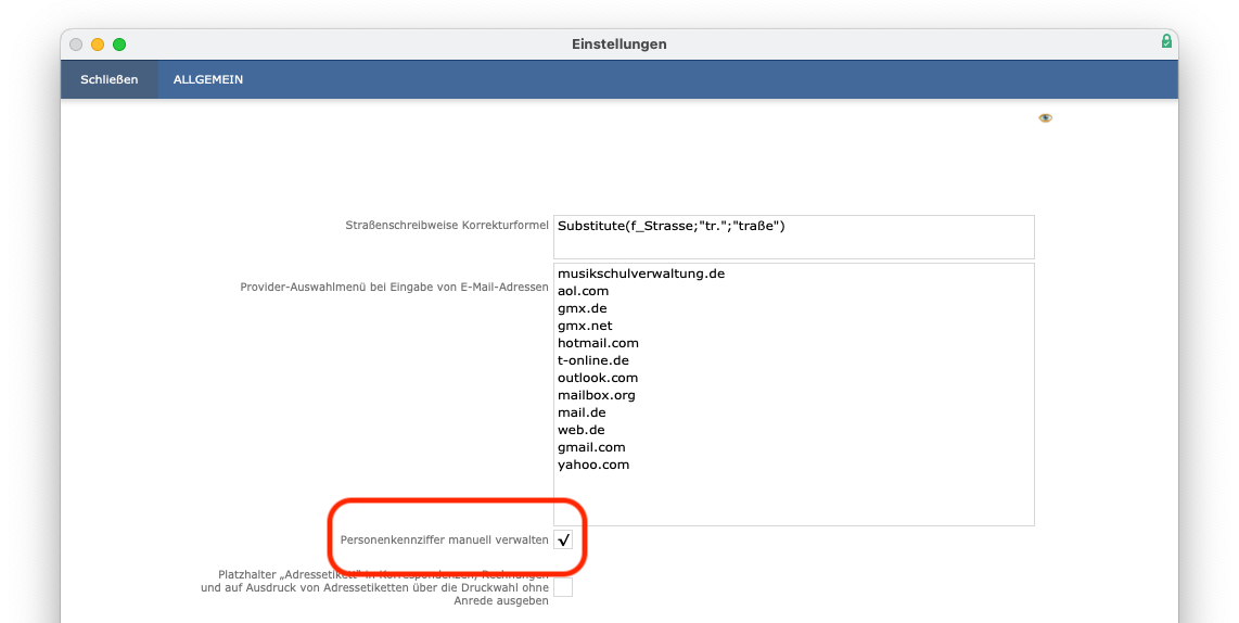 imikel_adressen_einstellungen_allgemein_personenkennziffer