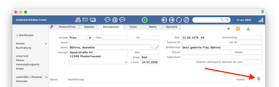 imikel_adressen_bonuspunkte_hinzufuegen