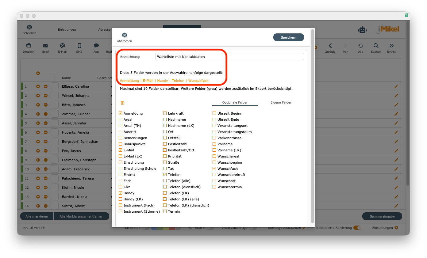 imikel_unterricht_uebersicht_eigene_ansichten_waehlen_neu_felder_bezeichnung