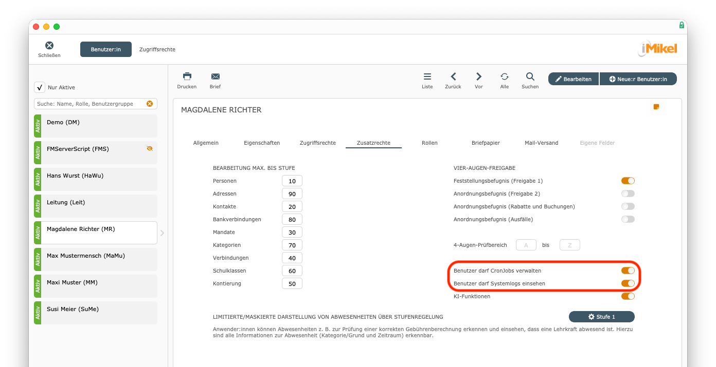 imikel_benutzer_benutzer_zusatzrechte_benutzer_darf_cronjobs_verwalten_benutzer_darf_systemlogs_einsehen