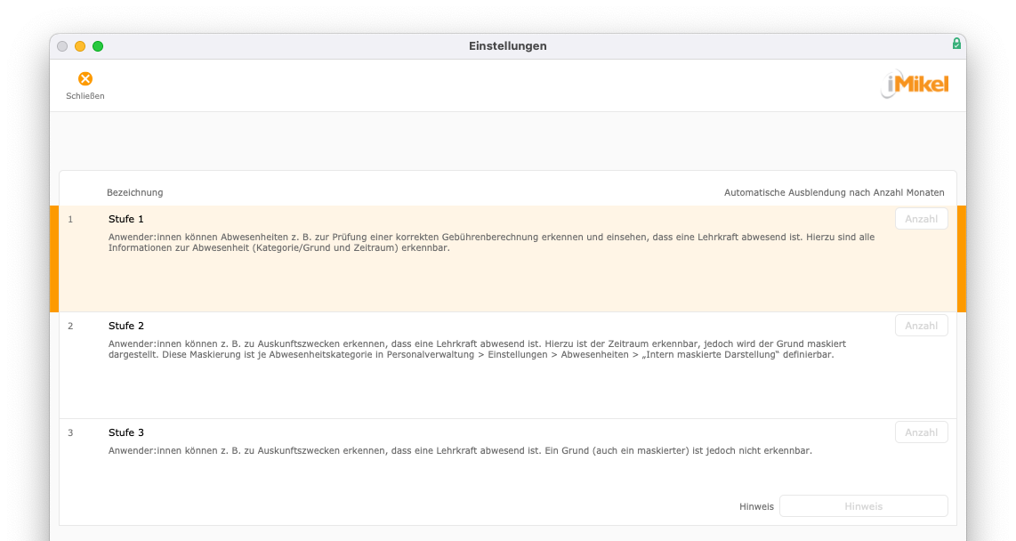 imikel_benutzer_einstellungen_abwesenheitsstufen