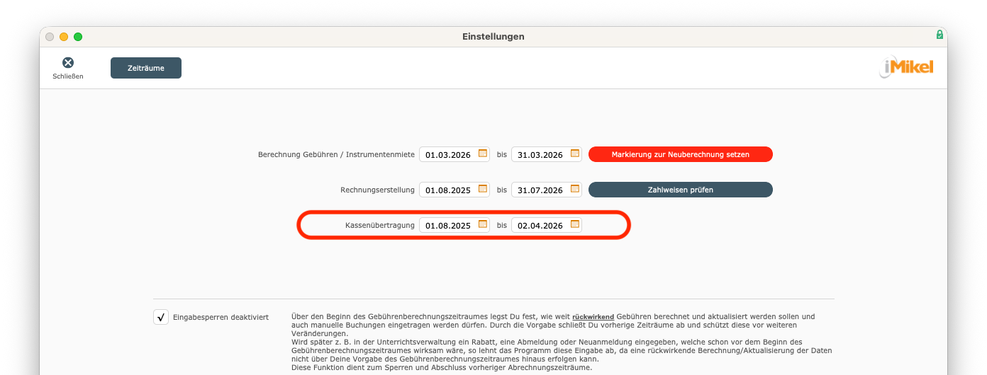imikel_buchhaltung_einstellungen_zeitraeume_kassenuebertragung