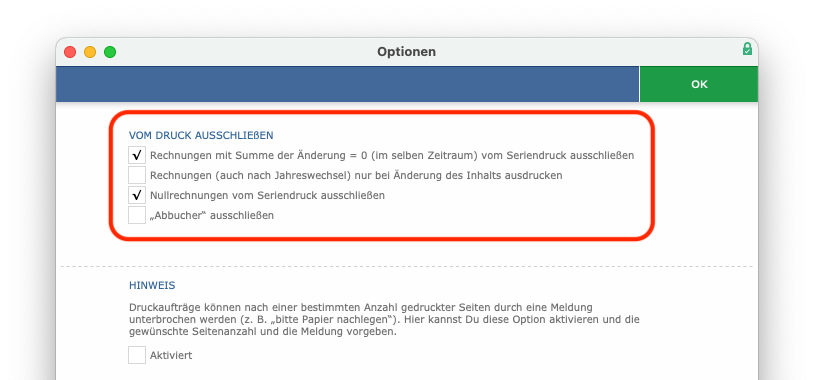 imikel_buchhaltung_rechnungslaeufe_rechnung_druck_optionen_ausschluss