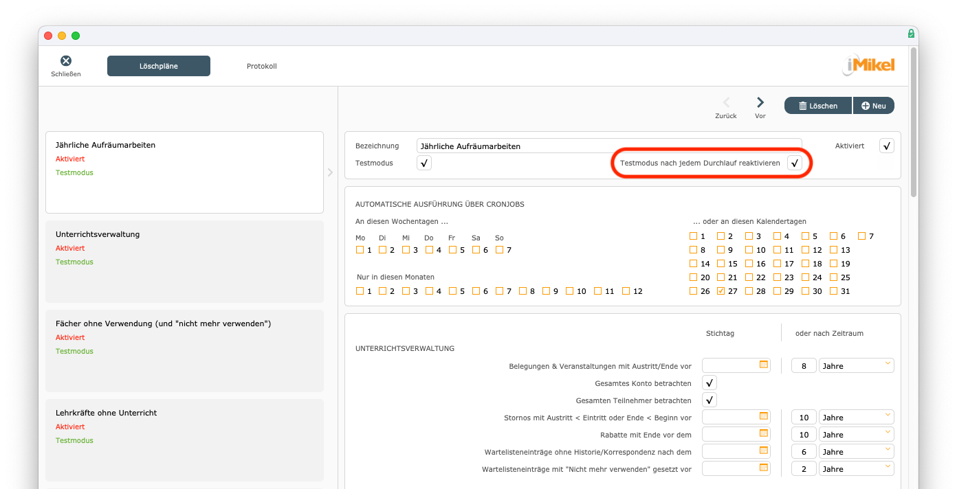 imikel_loeschplaene_testmodus_nach_jedem_durchlauf_reaktivieren