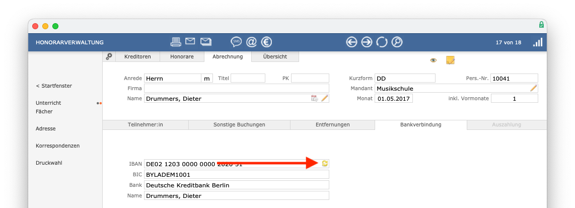 imikel_honorare_abrechnung_bankverbindung_auswechseln