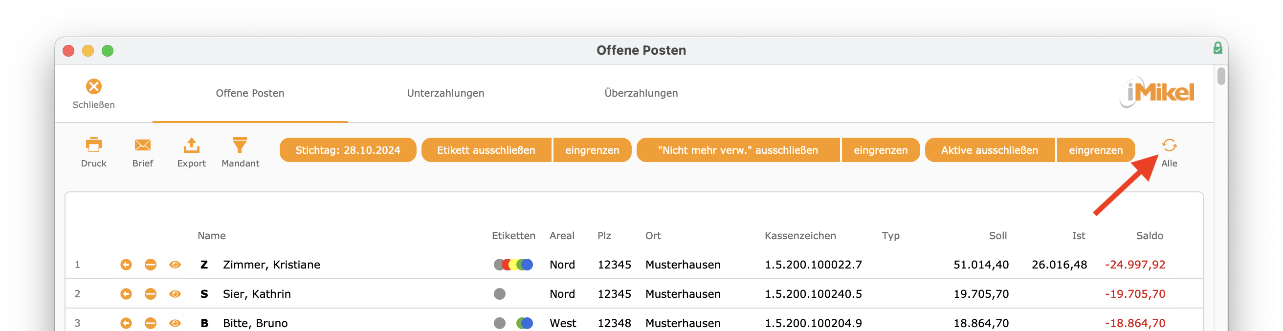 imikel_konten_offene_posten_liste_alle_aufrufen
