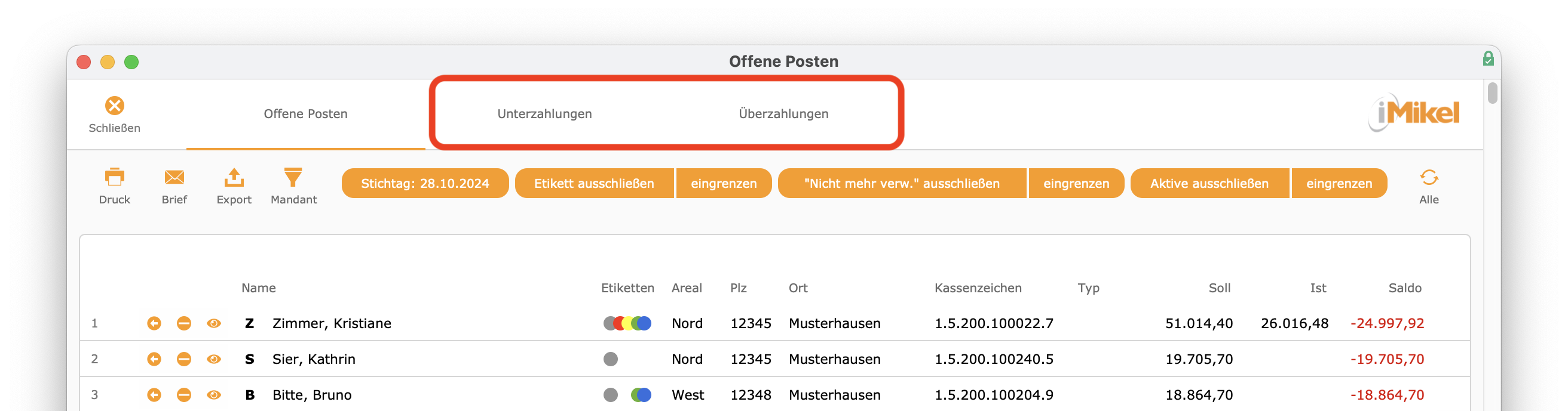 imikel_konten_offene_posten_liste_ueberzahlungen_unterzahlungen