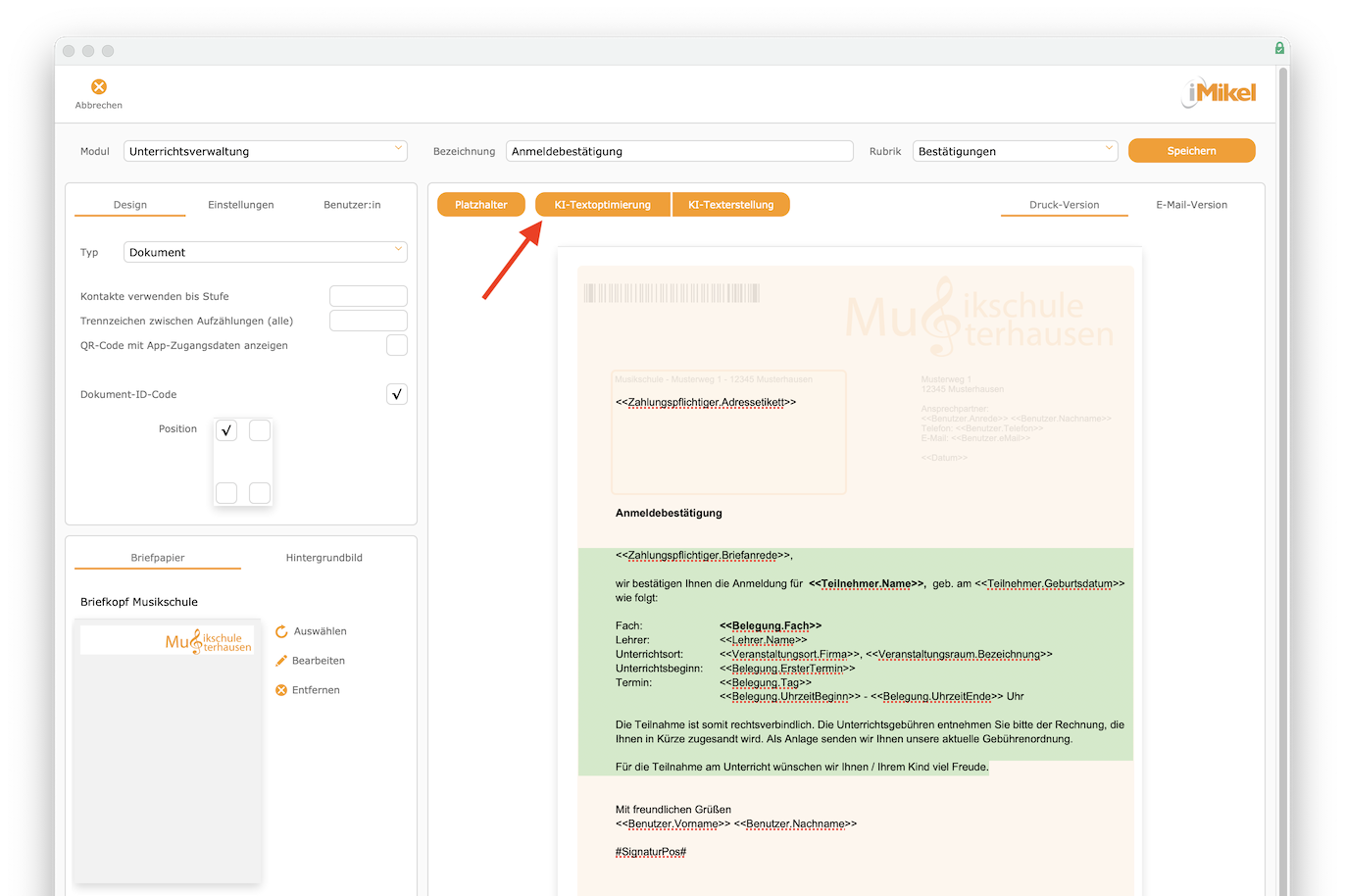 imikel_korrespondenzen_vorlagen_bearbeiten_textoptimierung