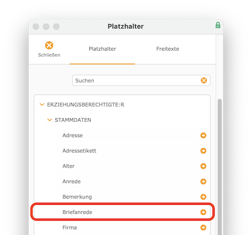 korrespondenzen_vorlage_bearbeitung_platzhalter_uebersicht_erziehungsberechtigte_stammdaten_briefanrede