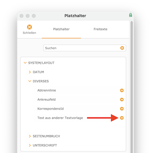 korrespondenzen_vorlage_bearbeitung_platzhalter_uebersicht_systemlayout_textvorlage