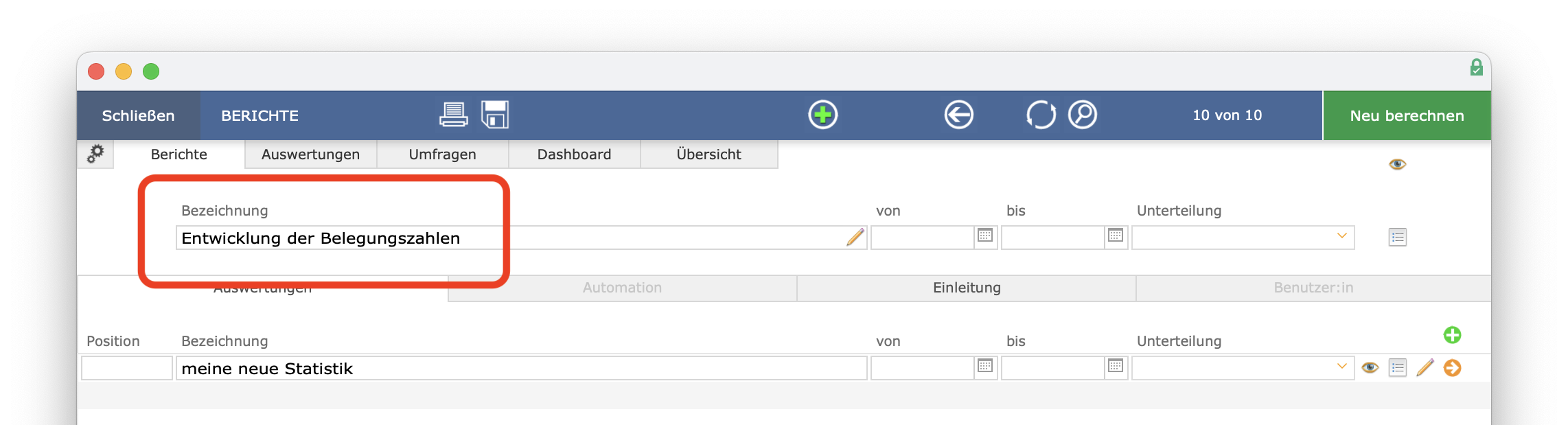 imikel_statistik_berichte_hinzufuegen_bezeichnung