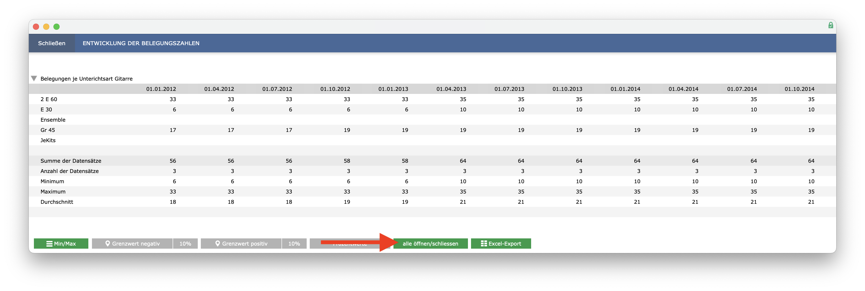 imikel_statistik_matrix_optionen_oeffnen_schliessen