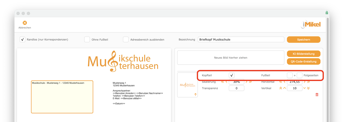 imikel_korrespondenzen_briefpapier_bearbeiten_bearbeitung_bild_konfigurieren_kopfteil_fussteil_folgeseiten