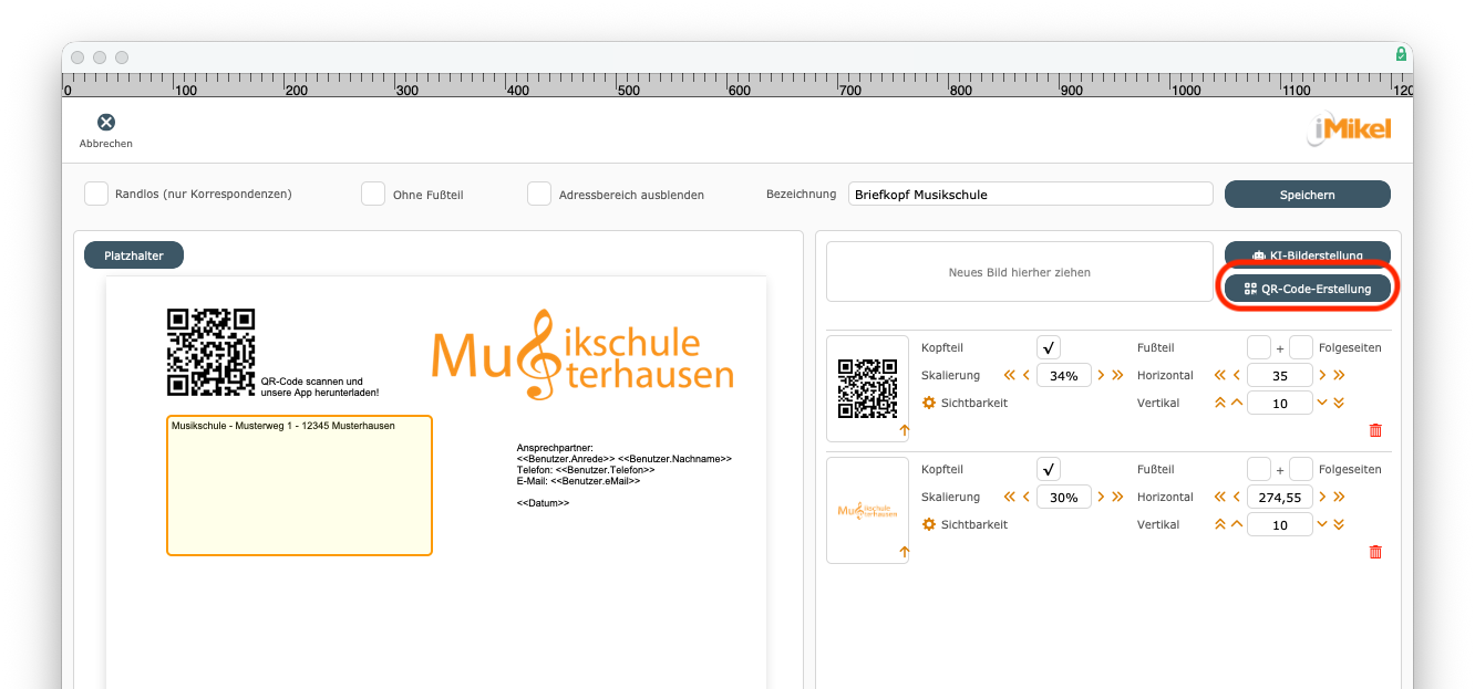 imikel_korrespondenzen_briefpapier_bearbeiten_qr_code_erstellung