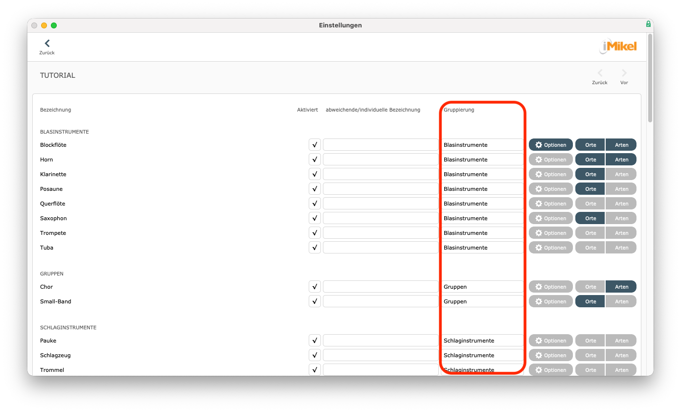imikel_unterricht_einstellungen_onlineanmeldung_angebote_gruppierung