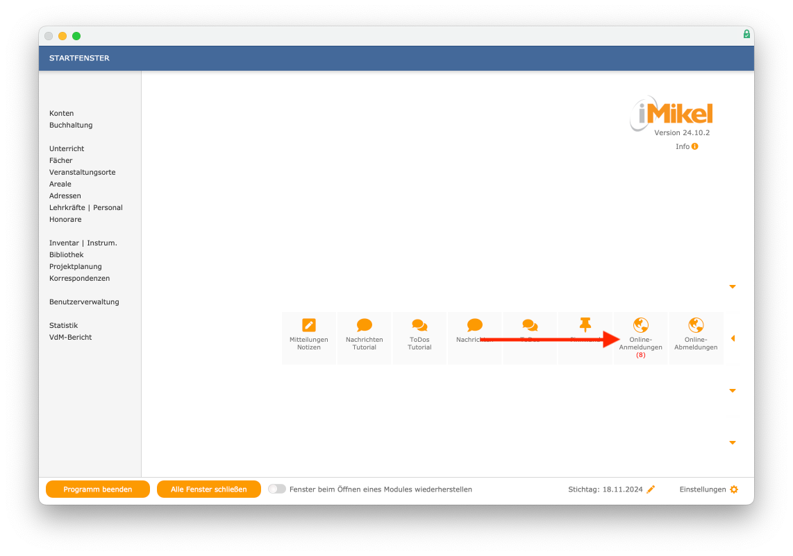 imikel_startfenster_onlineanmeldungen