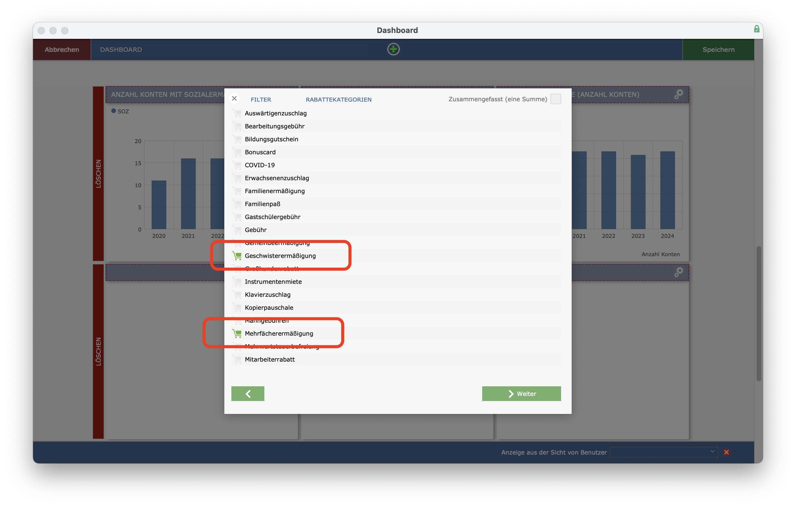 imikel_statistik_dashboard_konfigurationsmodus_neu_rabattkategorien