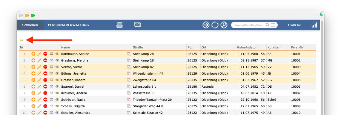 imikel_personal_uebersicht_liste_datensatzmarkierung_rueckgaengig