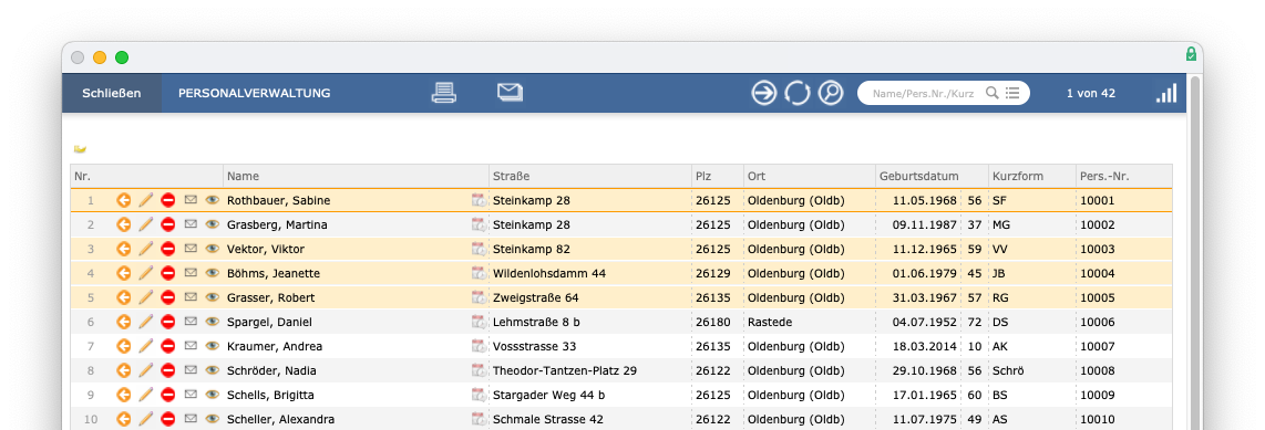 imikel_personal_uebersicht_liste_datensatzmarkierung_vier