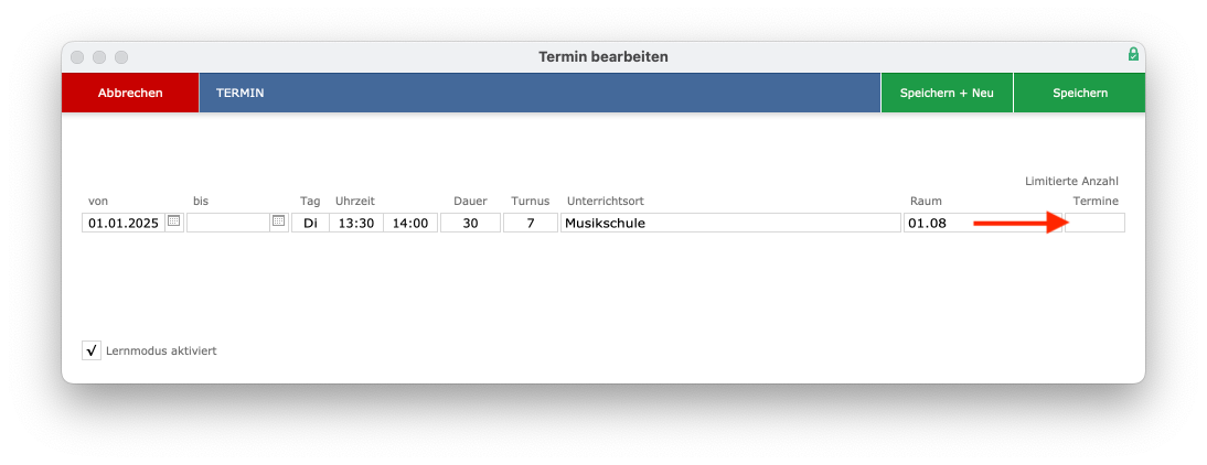 unterricht_veranstaltungen_termin_hinzufuegen_limitiert