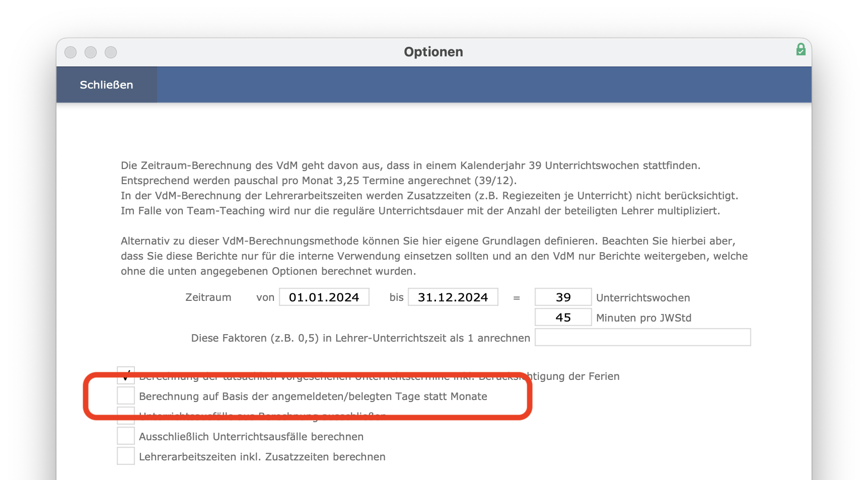 imikel_vdm_berichte_einstellungen_tagesberechnung
