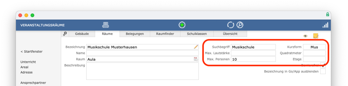 imikel_veranstaltungsorte_raeume_suchbegriff_kurzform_lautstaerke_groesse_personen_etage